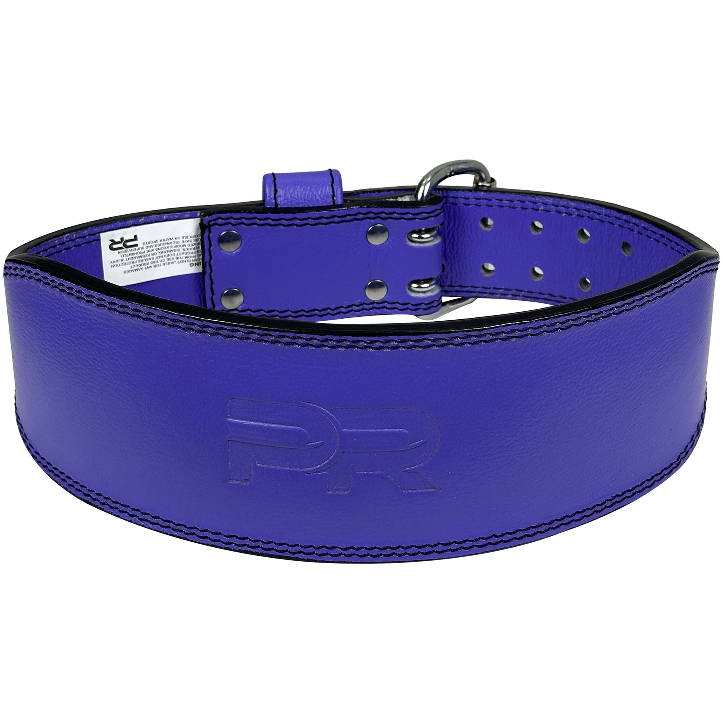 Genine Leather Gym Lifting Belt [Women's Purple]