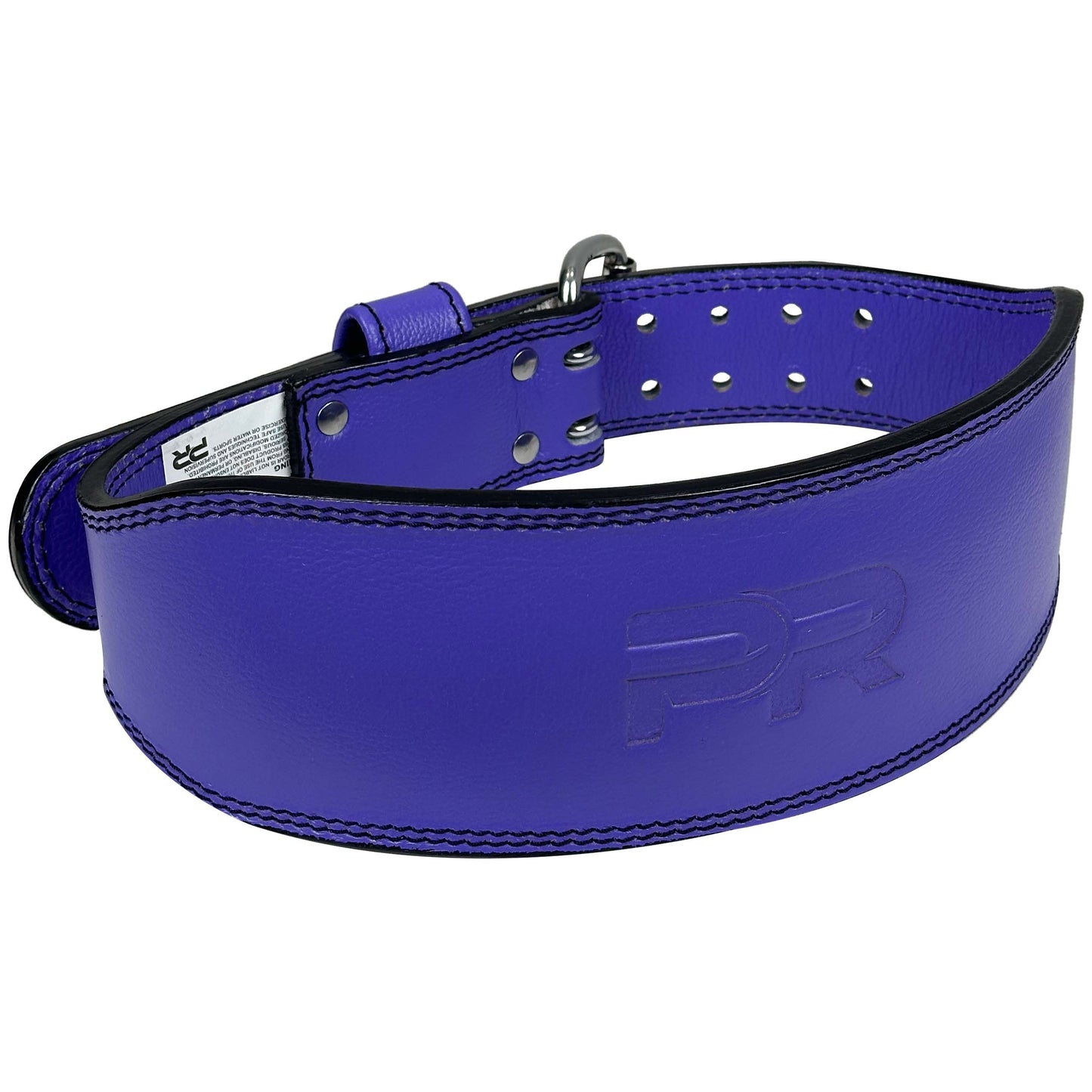 Genine Leather Gym Lifting Belt [Women's Purple]