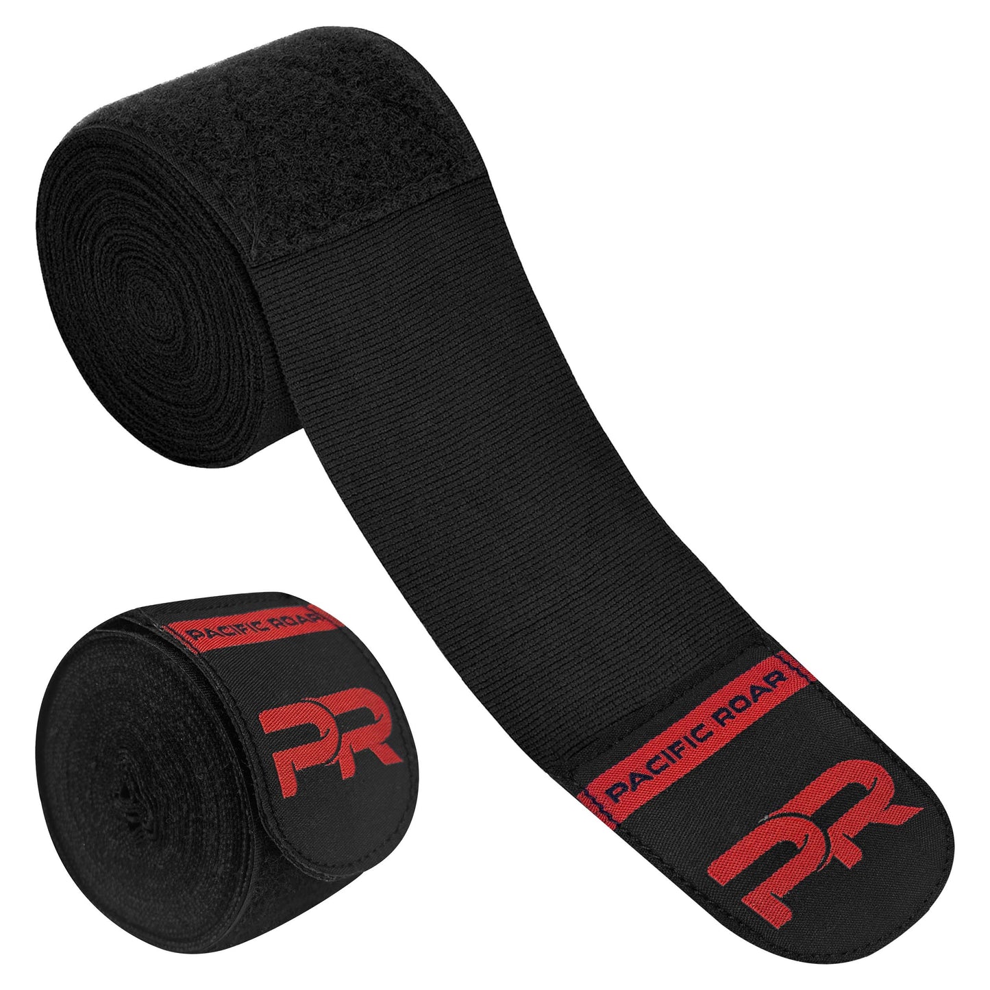 Pure Leather Boxing Gloves Set – Gloves, Hand Wraps & Storage Box [Black]